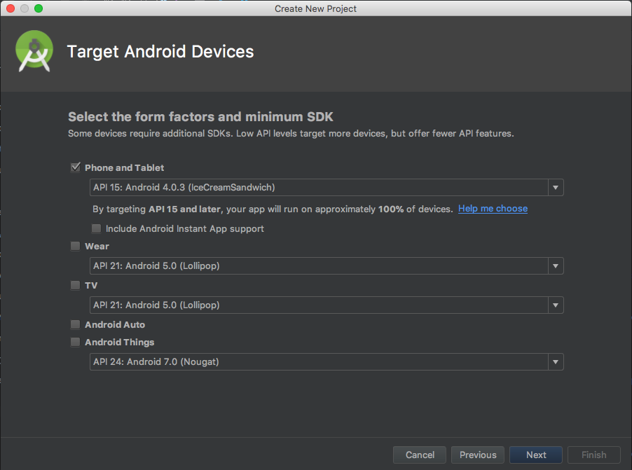 target android devices