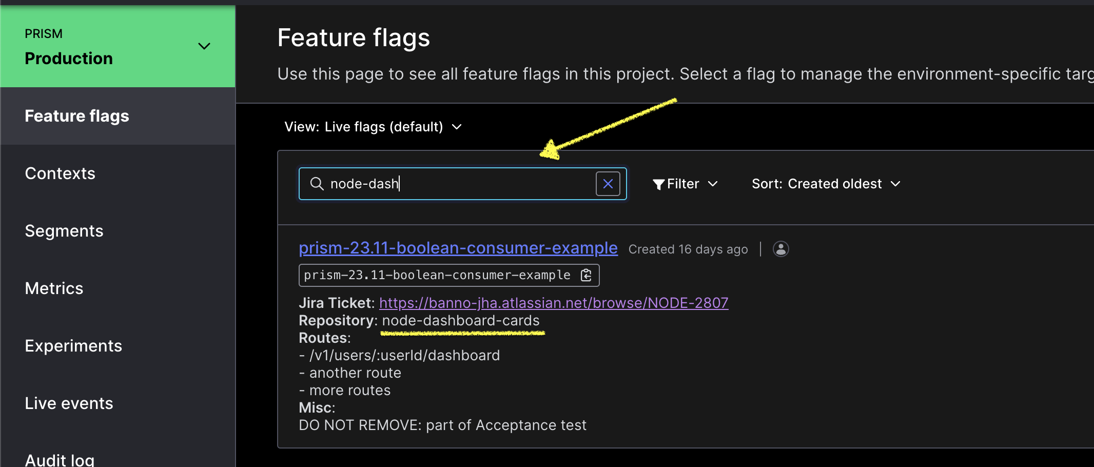 launch-darkly-filtering